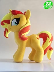 Size: 375x500 | Tagged: safe, artist:onlyfactory, sunset shimmer, pony, unicorn, irl, photo, plushie