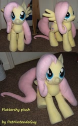 Size: 800x1286 | Tagged: safe, artist:doublebackstitcharts, fluttershy, irl, photo, plushie, solo