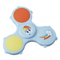 Size: 650x650 | Tagged: safe, derpibooru import, rainbow dash, pegasus, pony, fidget spinner, hasbro, official, toy