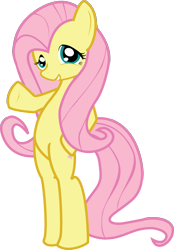 Size: 906x1299 | Tagged: safe, artist:hoodie-stalker, fluttershy, pegasus, pony, bipedal, female, mare