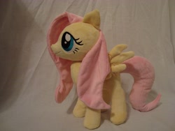 Size: 3072x2304 | Tagged: safe, artist:planetplush, fluttershy, pony, high res, irl, photo, plushie, solo