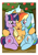 Size: 2480x3507 | Tagged: safe, artist:twidasher, derpibooru import, applejack, rainbow dash, twilight sparkle, earth pony, pegasus, pony, apple tree, appledash, female, lesbian, shipping, tree, twidash, twijack