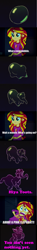 Size: 904x6183 | Tagged: safe, sunset shimmer, equestria girls, bubble, dumbo, exploitable meme, pink elephant, sunset screamer, transformation