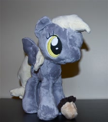 Size: 1910x2143 | Tagged: safe, artist:ponyplushie, derpy hooves, pegasus, pony, female, irl, mare, muffin, photo, plushie, solo