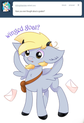 Size: 1280x1876 | Tagged: safe, artist:blacky-moon, derpy hooves, ask, ask mister derpy, rule 63