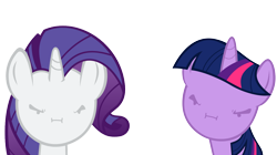 Size: 1396x784 | Tagged: safe, artist:yulex42, derpibooru import, rarity, twilight sparkle, pony, unicorn, game grumps, simple background, transparent background, vector