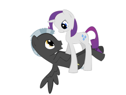 Size: 1032x774 | Tagged: safe, artist:soupinsanity, rarity, thunderlane, pony, unicorn, female, male, rarilane, shipping, straight