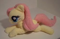 Size: 856x553 | Tagged: safe, artist:yukamina-plushies, fluttershy, irl, photo, plushie, solo