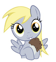 Size: 2000x2222 | Tagged: safe, artist:isegrim87, derpy hooves, cute, filly, milkshake, milkshake ponies