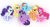 Size: 2900x1552 | Tagged: safe, artist:lieutenantkyohei, derpibooru import, applejack, fluttershy, pinkie pie, rainbow dash, rarity, twilight sparkle, twilight sparkle (alicorn), alicorn, earth pony, pegasus, pony, unicorn, female, mane six, mare, simple background, transparent background