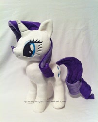 Size: 970x1200 | Tagged: safe, artist:planetplush, rarity, pony, irl, photo, plushie, solo