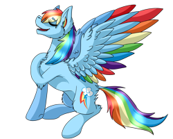 Size: 1500x1200 | Tagged: safe, artist:lastbutnotalise, derpibooru import, rainbow dash, pegasus, pony, female, mare, simple background, solo, transparent background