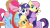 Size: 1600x900 | Tagged: safe, derpibooru import, applejack, fluttershy, pinkie pie, rainbow dash, rarity, twilight sparkle, earth pony, pegasus, pony, unicorn, mane six, palette swap