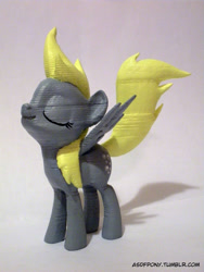 Size: 2736x3648 | Tagged: safe, artist:clawed-nyasu, derpy hooves, pony, 3d print, custom, irl, photo, sculpture, solo