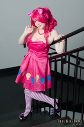 Size: 600x900 | Tagged: safe, artist:breefaith, pinkie pie, human, cosplay, high heels, irl, irl human, photo, shoes, solo