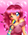 Size: 600x750 | Tagged: safe, artist:cupcakes-pinkie-1112, pinkie pie, human, clothes, female, humanized, pink hair