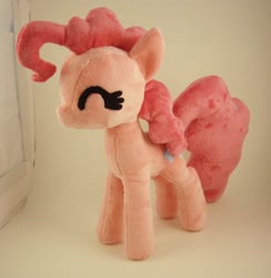 Size: 1308x1338 | Tagged: safe, artist:ferbii, pinkie pie, irl, photo, plushie, solo