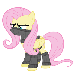 Size: 7000x7000 | Tagged: safe, artist:anxet, fluttershy, pegasus, pony, absurd resolution, clothes, serious face, simple background, socks, transparent background, vector