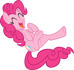 Size: 6389x6000 | Tagged: safe, artist:firestorm-can, artist:tygerbug, pinkie pie, earth pony, pony, absurd resolution, simple background, solo, transparent background, vector