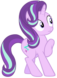 Size: 7000x9500 | Tagged: safe, artist:tardifice, starlight glimmer, pony, unicorn, no second prances, absurd resolution, raised hoof, simple background, solo, transparent background, vector