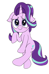 Size: 1000x1500 | Tagged: safe, artist:baratus93, starlight glimmer, pony, unicorn, bipedal, blushing, covering, cute, embarrassed, simple background, solo, transparent background, vector