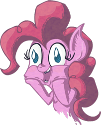 Size: 474x584 | Tagged: artist needed, safe, pinkie pie, earth pony, pony, simple background, solo, transparent background