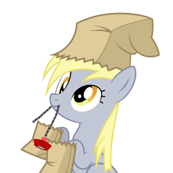 Size: 5000x5000 | Tagged: safe, artist:mitoni, derpy hooves, pegasus, pony, luna eclipsed, absurd resolution, costume, female, mare, plug, simple background, transparent background, vector