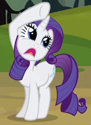 Size: 556x761 | Tagged: safe, screencap, rarity, pony, unicorn, spike at your service, drama queen, faic, female, mare