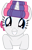 Size: 8000x12563 | Tagged: safe, artist:lightningtumble, rarity, pony, unicorn, look before you sleep, absurd resolution, hair curlers, simple background, solo, transparent background, vector