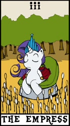 Size: 780x1400 | Tagged: safe, artist:theuglyother, rarity, pony, unicorn, female, horn, mare, tarot card, white coat