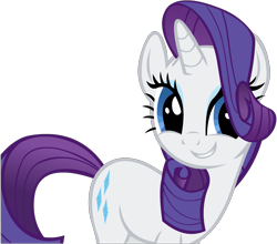 Size: 1571x1381 | Tagged: safe, artist:jacen47, rarity, pony, unicorn, cute, grin, hair over one eye, looking at you, simple background, smiling, solo, transparent background, vector