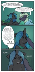 Size: 619x1290 | Tagged: safe, artist:ruthawesome19, queen chrysalis, changeling, changeling queen, comic, crying, dialogue, dying, female, mother and child, mother and daughter, parent and child, promise