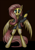 Size: 836x1200 | Tagged: safe, artist:kairaanix, fluttershy, pegasus, pony, bipedal, gun, shotgun