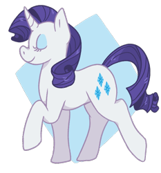 Size: 600x645 | Tagged: safe, artist:deadsuns, rarity, pony, unicorn, female, horn, mare, white coat