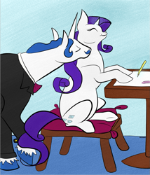 Size: 779x910 | Tagged: safe, artist:ubersaur, fancypants, rarity, pony, unicorn, female, male, pregnant, raripants, shipping, straight