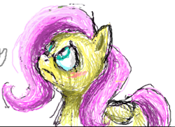 Size: 307x223 | Tagged: safe, fluttershy, pegasus, pony, female, flockdraw, mare, pink mane, yellow coat