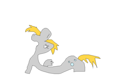 Size: 788x522 | Tagged: safe, derpy hooves, pegasus, pony, female, mare, ms paint, solo, stylistic suck