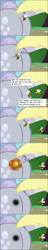 Size: 800x4200 | Tagged: dead source, safe, artist:bsting, artist:bstingdevi, derpy hooves, bee, pegasus, pony, bee fetish, bee sting, bruised, bubble butt, butt, comic, dialogue, explosion, fail, female, implied death, iron plot, mare, onomatopoeia, plot, sting, stinger