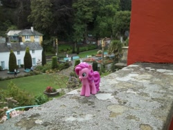 Size: 4288x3216 | Tagged: safe, pinkie pie, gift set, irl, photo, ponies around the world, portmeirion, toy, wales