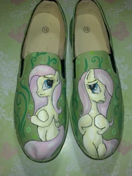 Size: 2448x3264 | Tagged: safe, artist:acryilicolt, fluttershy, custom, irl, photo, shoes