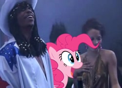 Size: 1200x867 | Tagged: safe, artist:ricrobincagnaan, pinkie pie, human, chappelle's show, crossover, dave chappelle, irl, photo, rick james