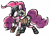 Size: 4150x3043 | Tagged: safe, artist:akikodestroyer, artist:psalmie, pinkie pie, earth pony, pony, absurd resolution, armor, crossover, dovahkiin, skyrim, solo, the elder scrolls