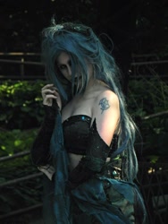 Size: 720x960 | Tagged: safe, artist:lord-azeran, queen chrysalis, human, clothes, cosplay, costume, irl, irl human, photo