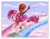 Size: 1200x927 | Tagged: safe, artist:hermittrollart, pinkie pie, earth pony, pony, crossover, female, mare, pink coat, pink mane, spider-man