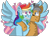 Size: 2732x2048 | Tagged: safe, artist:peanutcat62, derpibooru import, quibble pants, rainbow dash, earth pony, pegasus, pony, stranger than fan fiction, female, heart, heart eyes, male, quibbledash, shipping, simple background, straight, transparent background, wingding eyes