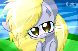 Size: 998x662 | Tagged: safe, artist:extradan, derpy hooves, pegasus, pony, female, mare