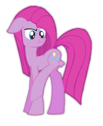 Size: 1036x1272 | Tagged: safe, artist:boulderthedragon, pinkie pie, earth pony, pony, female, mare, pink coat, pink mane, pinkamena diane pie, solo