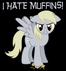 Size: 504x540 | Tagged: safe, artist:death-driver-5000, derpy hooves, pegasus, pony, discorded, female, mare