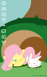 Size: 850x1392 | Tagged: safe, artist:doublerainbowfilly, fluttershy, pegasus, pony, baby, baby pony, babyshy