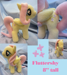 Size: 3000x3386 | Tagged: safe, artist:bluepaws21, fluttershy, irl, photo, plushie, solo